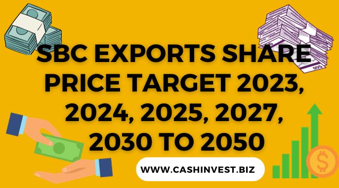 SBC Exports Share Price Target 2023, 2024, 2025, 2027, 2030 to 2050